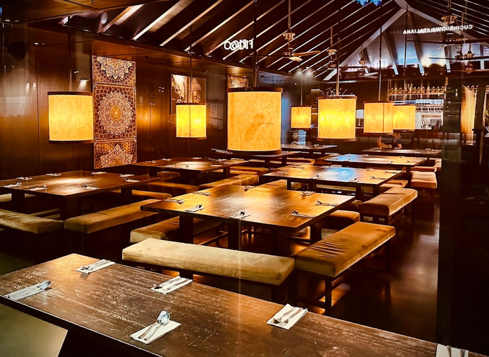 Existing Busaba Stratford interior
